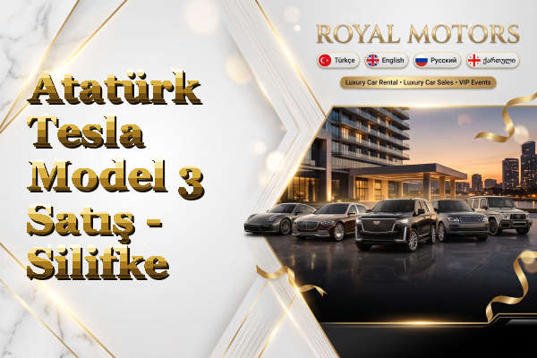 Atatürk Tesla Model 3 Satış - Silifke