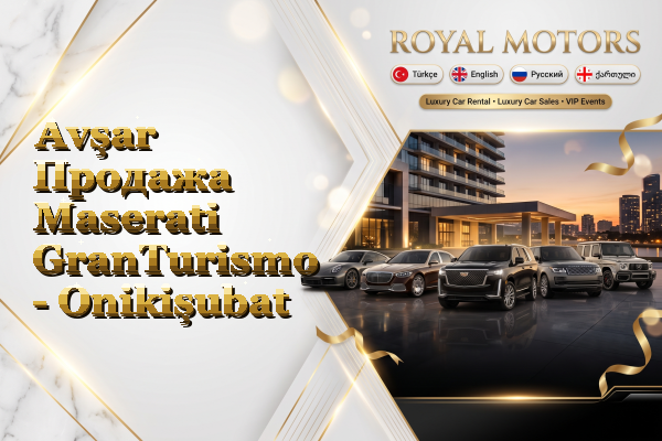 Avşar Продажа Maserati GranTurismo - Onikişubat