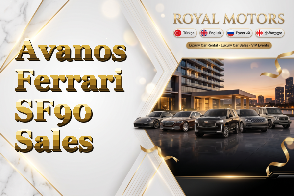 Avanos Ferrari SF90 Sales