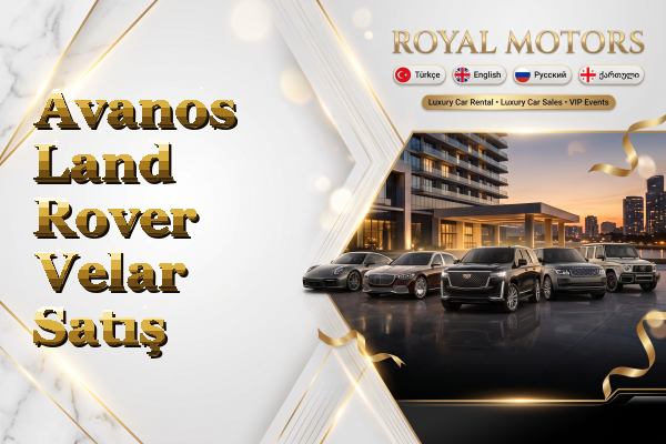 Avanos Land Rover Velar Satış