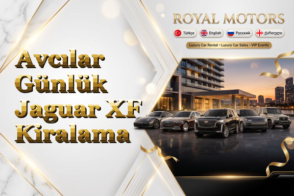 Avcılar Günlük Jaguar XF Kiralama