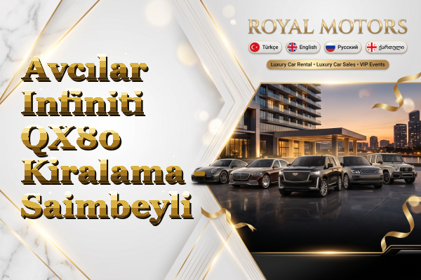Avcılar Infiniti QX80 Kiralama - Saimbeyli