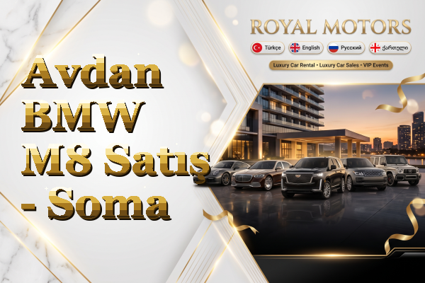 Avdan BMW M8 Satış - Soma