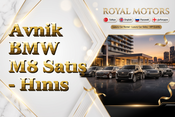 Avnik BMW M8 Satış - Hınıs