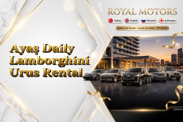 Ayaş Daily Lamborghini Urus Rental