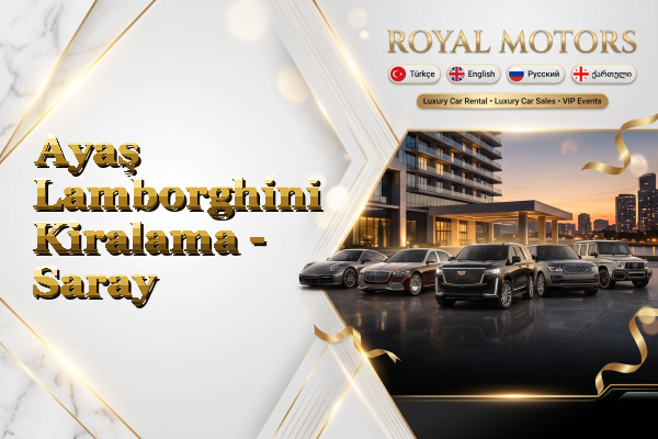 Ayaş Lamborghini Kiralama - Saray