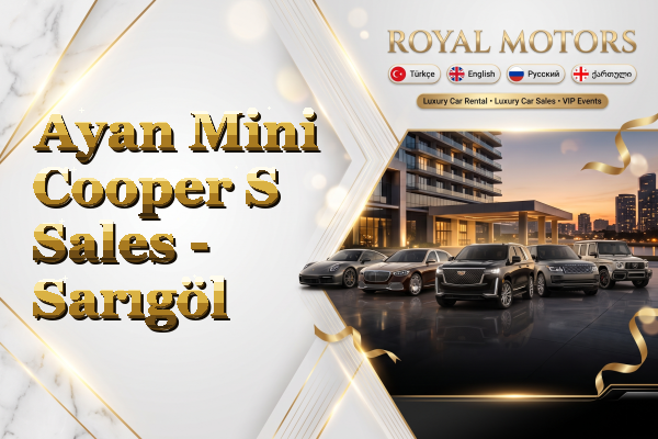 Ayan Mini Cooper S Sales - Sarıgöl