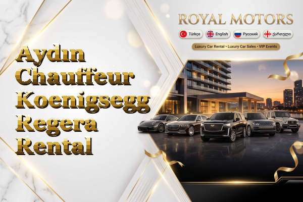 Aydın Chauffeur Koenigsegg Regera Rental