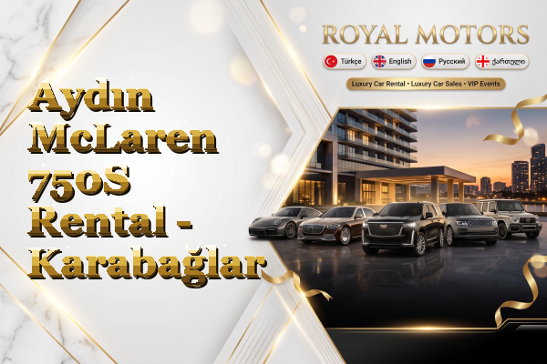 Aydın McLaren 750S Rental - Karabağlar