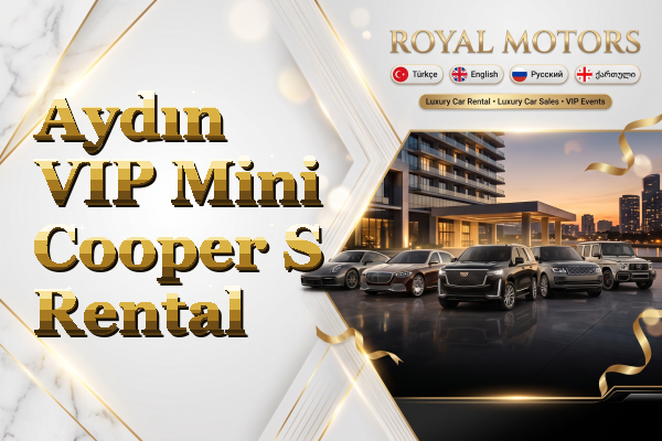 Aydın VIP Mini Cooper S Rental