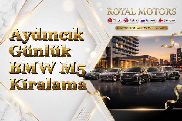 Aydıncık Günlük BMW M5 Kiralama
