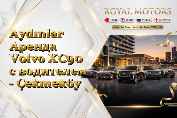 Aydınlar Аренда Volvo XC90 с водителем - Çekmeköy