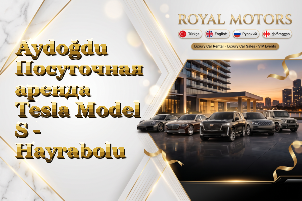 Aydoğdu Посуточная аренда Tesla Model S - Hayrabolu