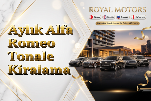 Aylık Alfa Romeo Tonale Kiralama