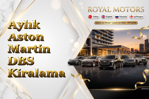 Aylık Aston Martin DBS Kiralama