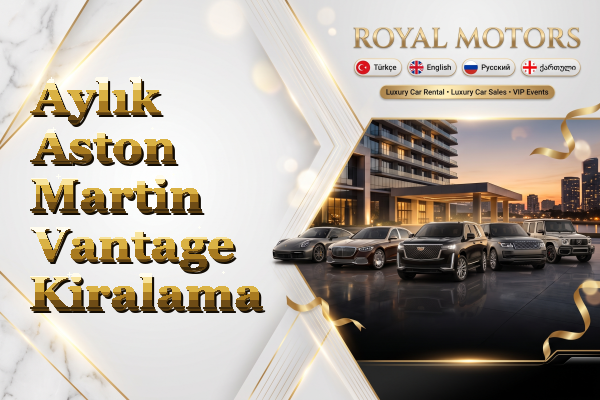 Aylık Aston Martin Vantage Kiralama