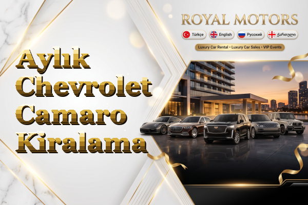 Aylık Chevrolet Camaro Kiralama