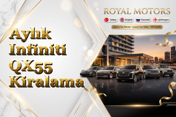 Aylık Infiniti QX55 Kiralama