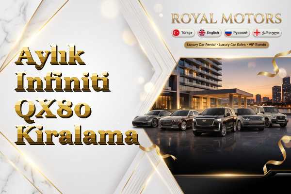 Aylık Infiniti QX80 Kiralama