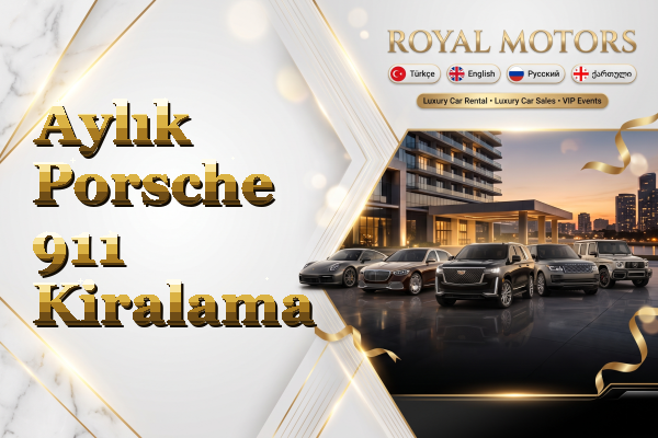 Aylık Porsche 911 Kiralama