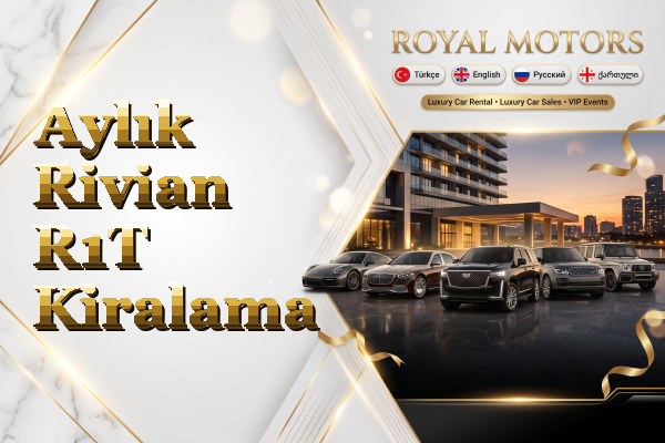 Aylık Rivian R1T Kiralama