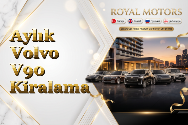 Aylık Volvo V90 Kiralama