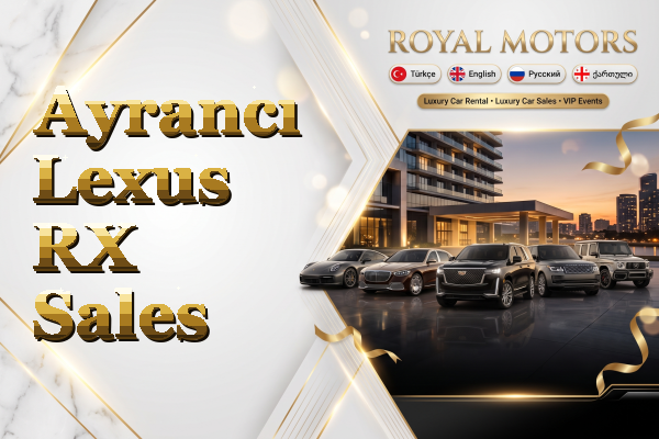 Ayrancı Lexus RX Sales