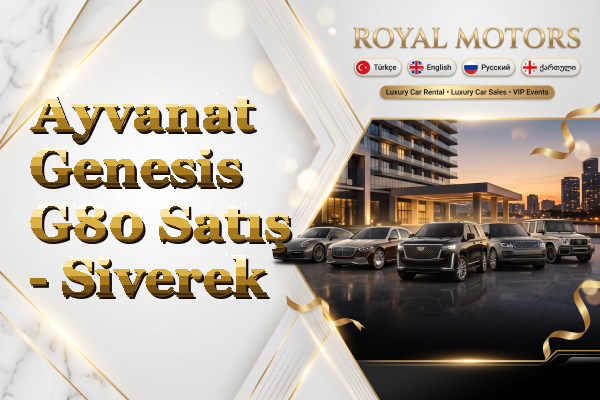 Ayvanat Genesis G80 Satış - Siverek