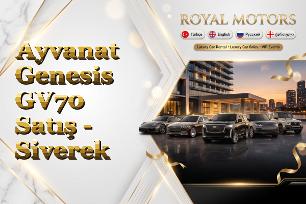 Ayvanat Genesis GV70 Satış - Siverek