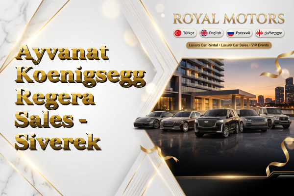 Ayvanat Koenigsegg Regera Sales - Siverek