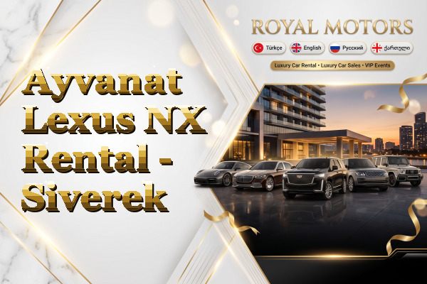 Ayvanat Lexus NX Rental - Siverek