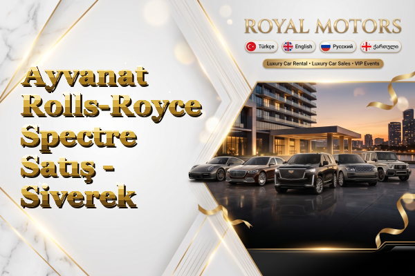 Ayvanat Rolls-Royce Spectre Satış - Siverek