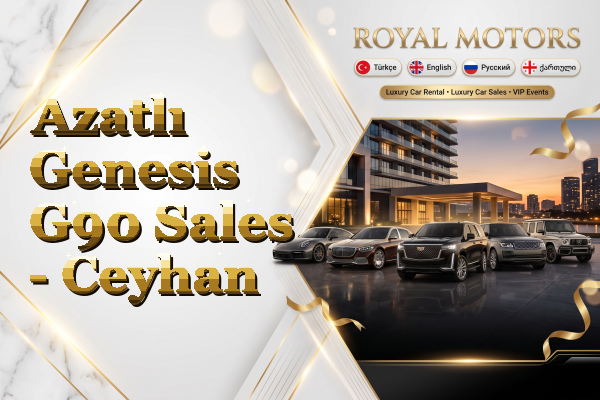 Azatlı Genesis G90 Sales - Ceyhan
