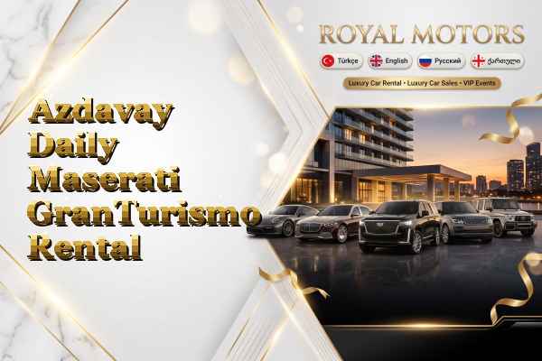 Azdavay Daily Maserati GranTurismo Rental
