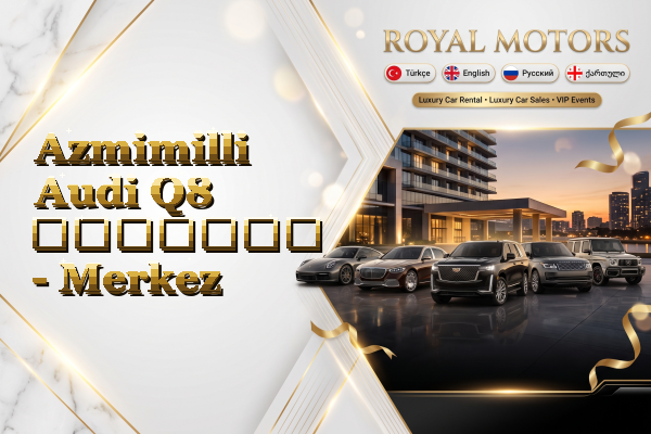 Azmimilli Audi Q8 გაყიდვა - Merkez