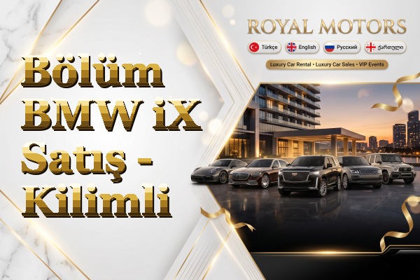 Bölüm BMW iX Satış - Kilimli