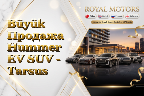 Büyük Продажа Hummer EV SUV - Tarsus