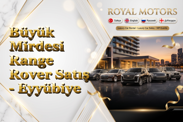 Büyük Mirdesi Range Rover Satış - Eyyübiye