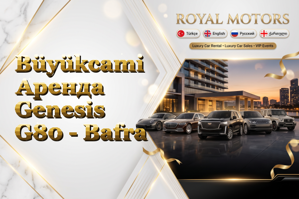 Büyükcami Аренда Genesis G80 - Bafra