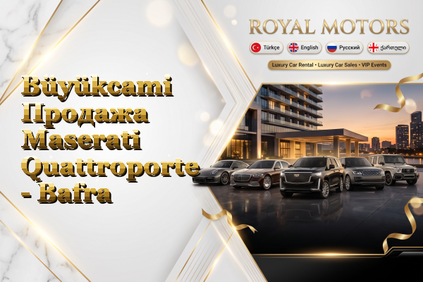 Büyükcami Продажа Maserati Quattroporte - Bafra