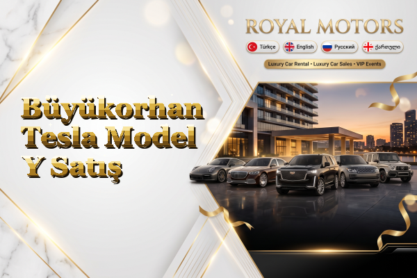 Büyükorhan Tesla Model Y Satış