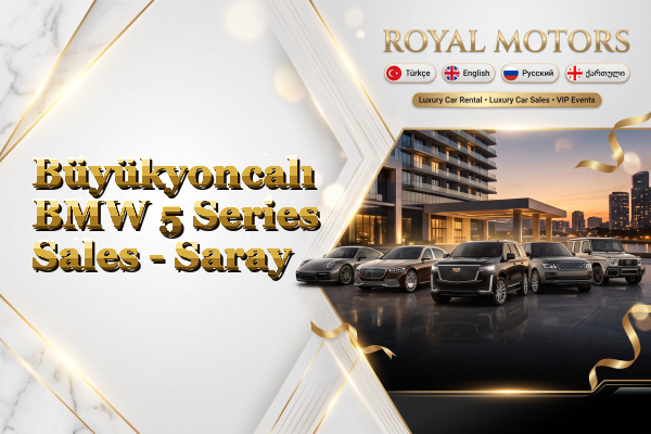 Büyükyoncalı BMW 5 Series Sales - Saray