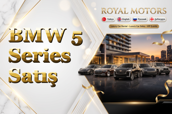 BMW 5 Series Satış