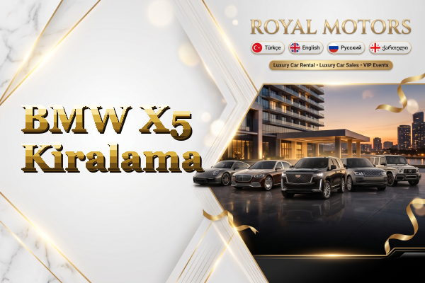 BMW X5 Kiralama