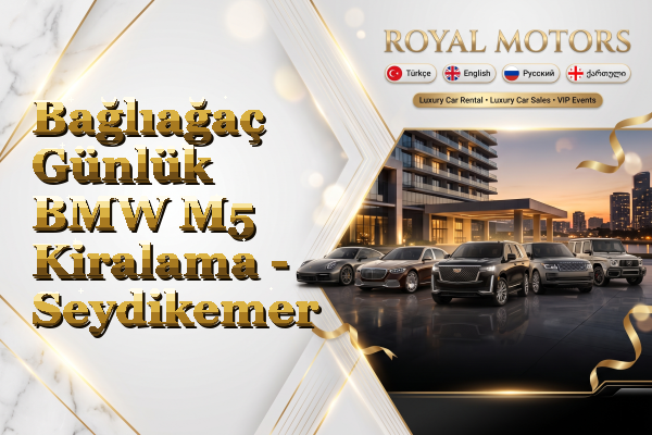 Bağlıağaç Günlük BMW M5 Kiralama - Seydikemer