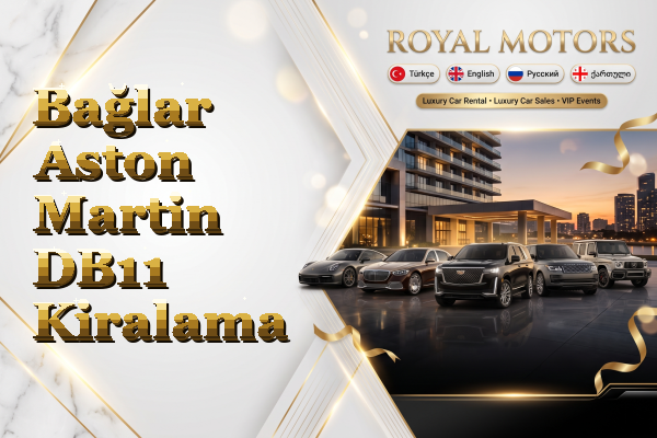 Bağlar Aston Martin DB11 Kiralama