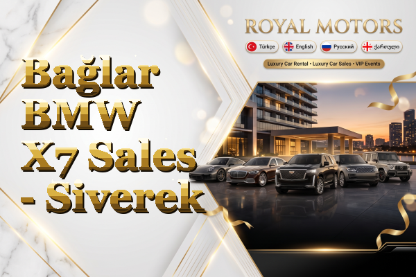 Bağlar BMW X7 Sales - Siverek