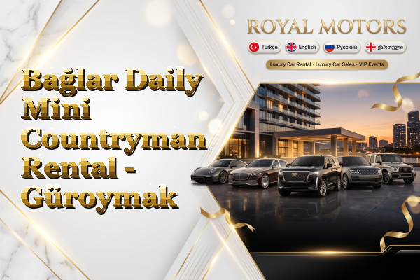 Bağlar Daily Mini Countryman Rental - Güroymak
