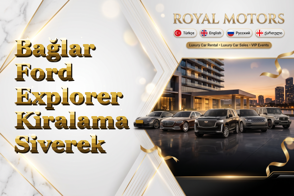 Bağlar Ford Explorer Kiralama - Siverek