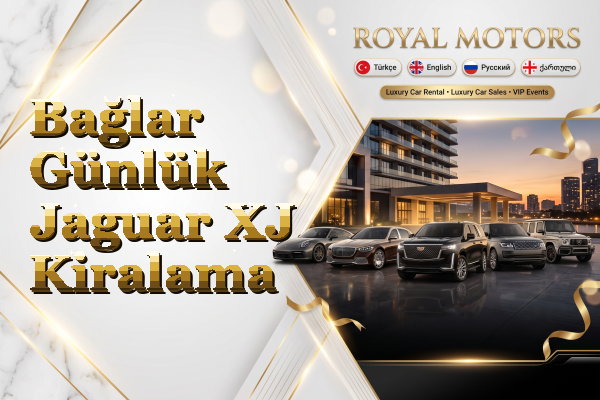 Bağlar Günlük Jaguar XJ Kiralama